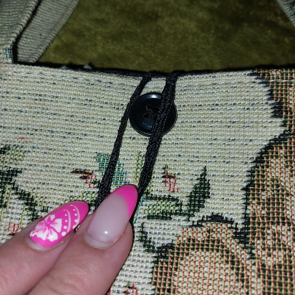 Vintage teddy bear purse - Picture 2 of 8